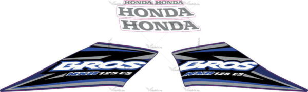Decals for Honda NXR-125 2005 BLUE
