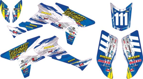 Decals for HONDA TRX-450-DICHI-RACING 2004-2019
