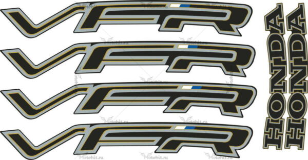Decals for Honda VFR 1991 BL