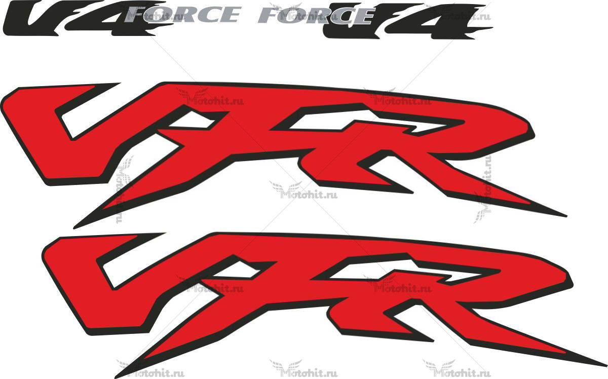 Decals for Honda VFR V4-FORCE-PROMO