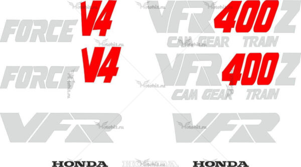 Decals for Honda VFR-400-Z 1986-1987