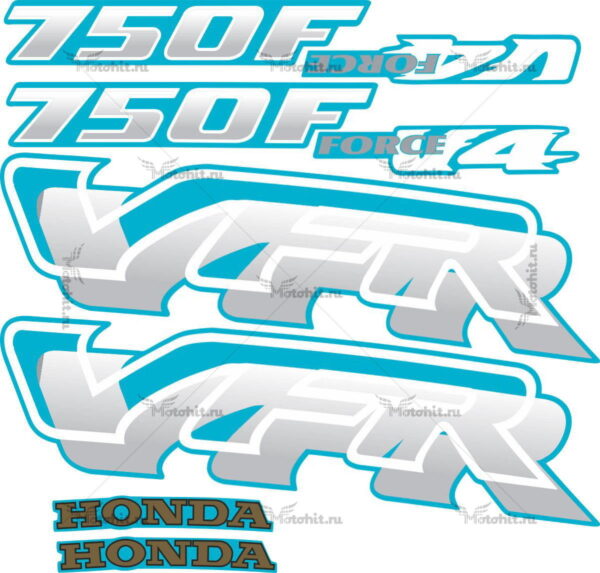 Decals for Honda VFR-750 1995 V4
