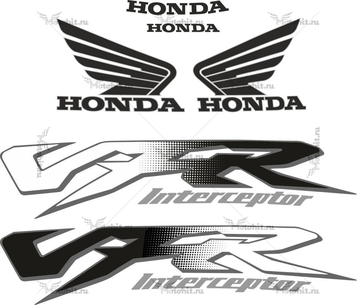 Decals for Honda VFR-800-FI 1998 INTERCEPTOR