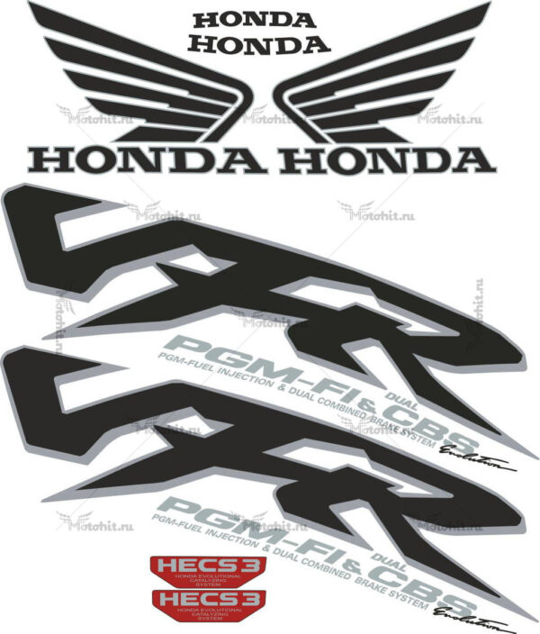 Decals for Honda VFR-800 INTERCEPTOR 2000