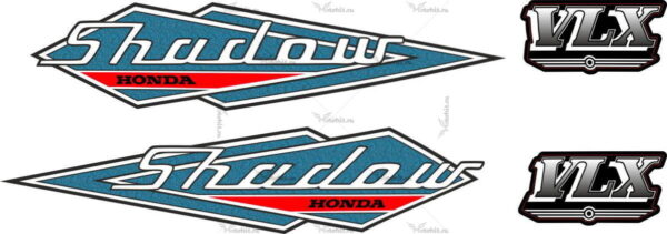 Decals for Honda VLX-600 SHADOW 1995-1996