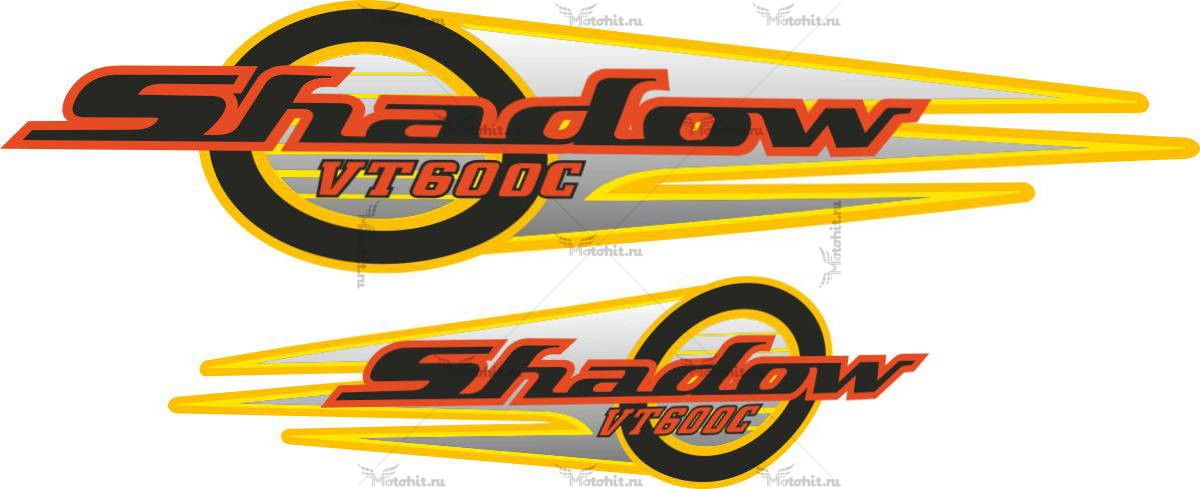 Decals for Honda SHADOW VT-600-C 1998