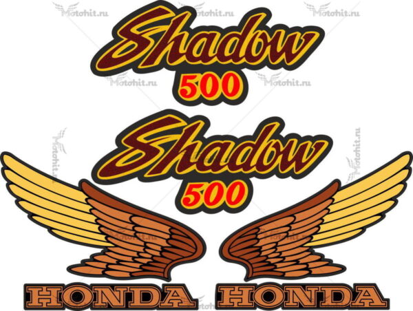 Decals for Honda VT-500-C 1984