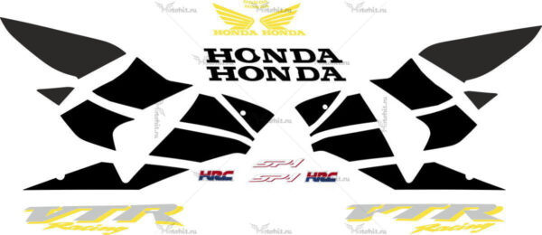 Decals for Honda VTR-1000 2000-2001 SP1-GOLD