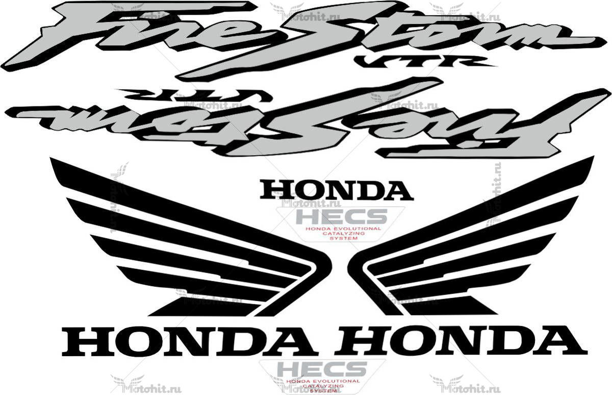 Decals for Honda VTR-1000-F 2000-2003