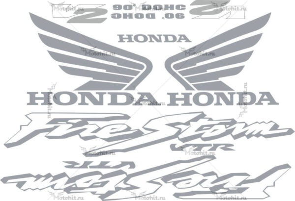 Decals for Honda VTR-1000-F 2001 FIRESTORM