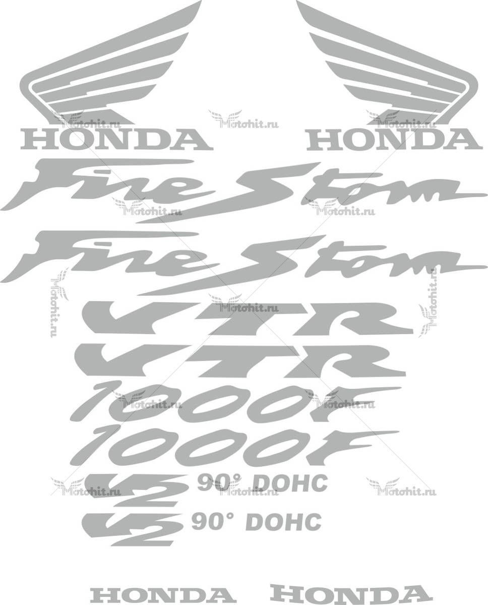 Decals for Honda VTR-1000-F FIRESTORM