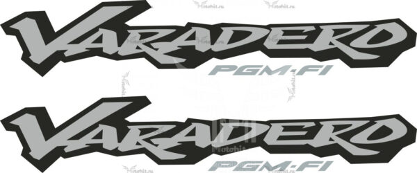 Decals for Honda XL-125 XL-1000 VARADERO 2003 RED
