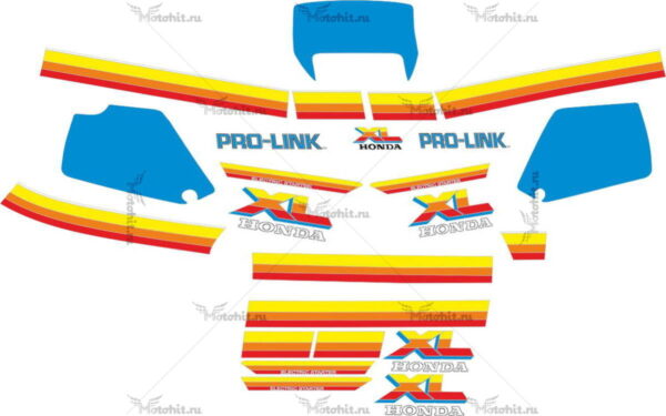Decals for Honda XL-600-L 1985+