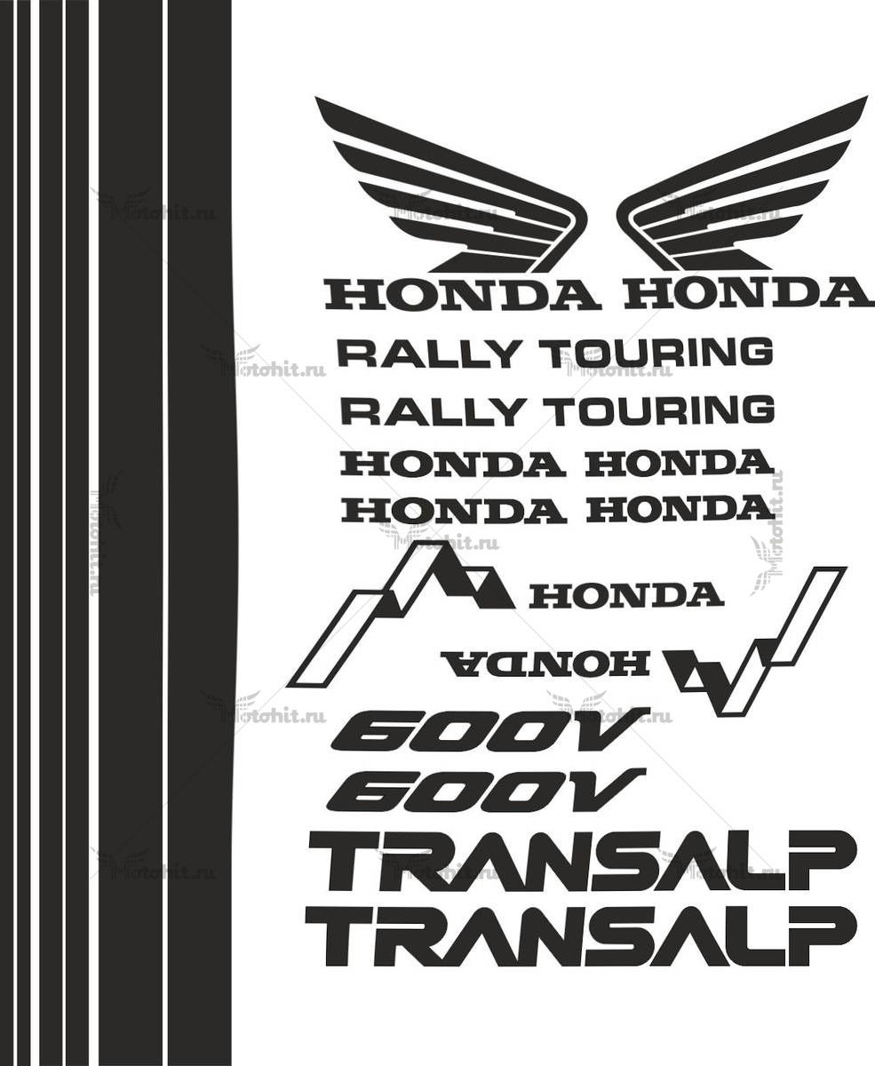Decals for Honda XL-600-V TRANSALP 1990