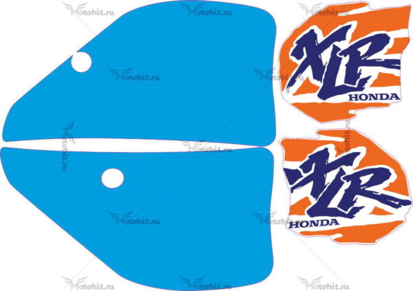Decals for Honda XLR-200 1994 ORI