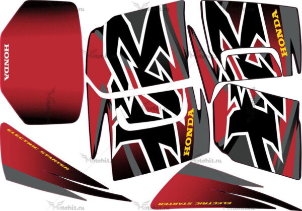 Decals for Honda XR-200-R 2000