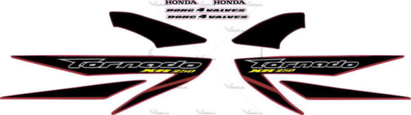 Decals for Honda XR-250 2007