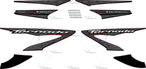 Decals for Honda XR-250 2008