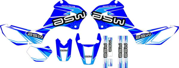 Decals for HONDA XR-250 TORNADO-03 2001-2009