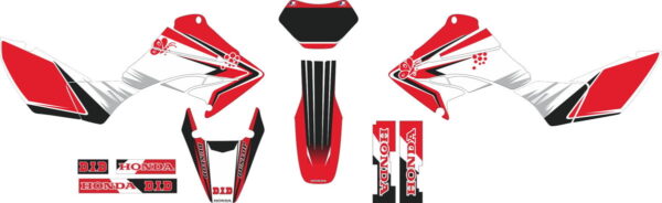 Decals for HONDA XR-250 TORNADO-05 2001-2009