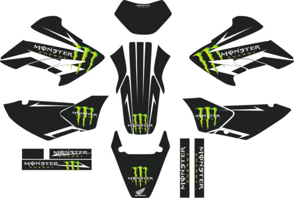 Decals for HONDA XR-250 TORNADO-06 2001-2009