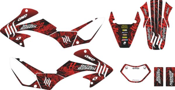 Decals for HONDA XR-250 TORNADO-15 2001-2009