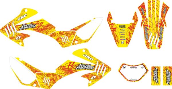 Decals for HONDA XR-250 TORNADO-16 2001-2009