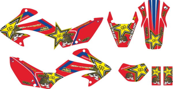 Decals for HONDA XR-250 TORNADO-26 2001-2009