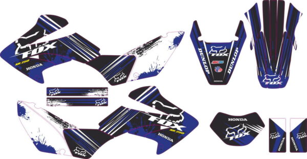 Decals for HONDA XR-250 TORNADO-30 2001-2009