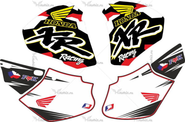 Decals for Honda XR-400 1996-2004