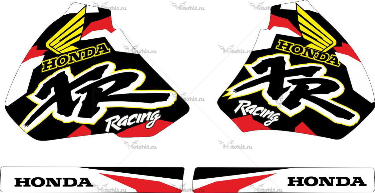 Decals for Honda XR-400 1996-2004 ANTONELI