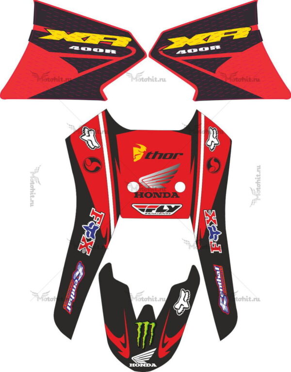 Decals for Honda XR-400-R 2003