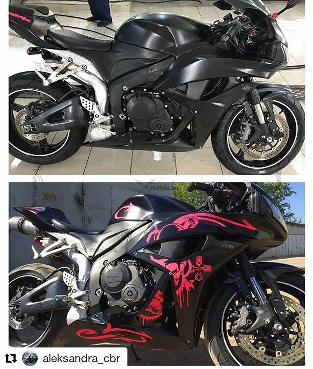 Decals for Honda CBR-600-RR 2007-2012 GRAFFITI - Image 2