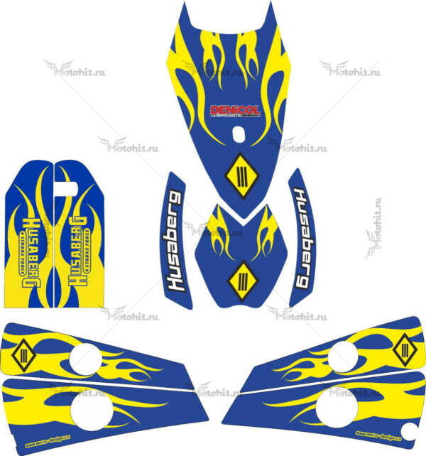 Decals for HUSABERG UNKNOWN