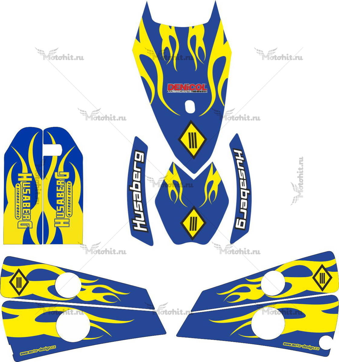 Decals for HUSABERG UNKNOWN