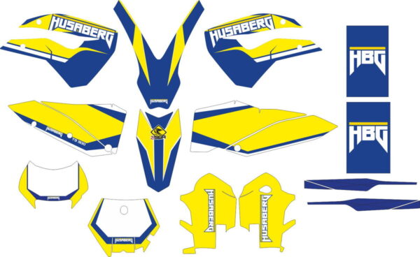Decals for HUSABERG TE-300 2011-2015