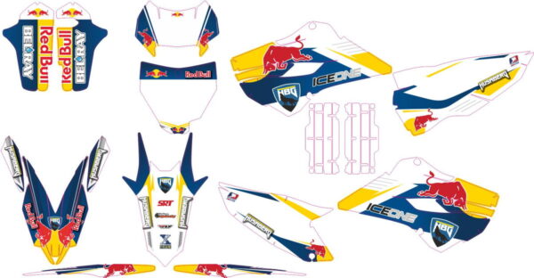 Decals for HUSQVARNA TC-125-250-FC-250-350-450 2014-2015 02