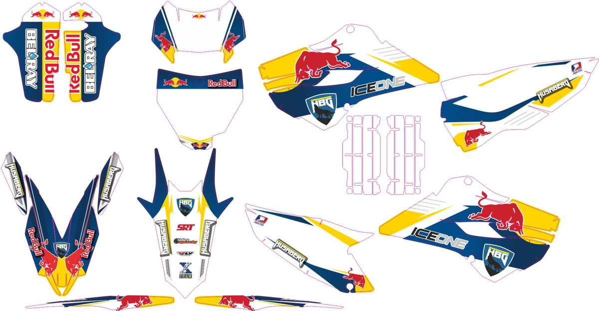 Decals for HUSQVARNA TC-125-250-FC-250-350-450 2014-2015 02