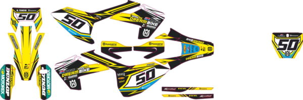 Decals for HUSQVARNA TC-300 2017 3