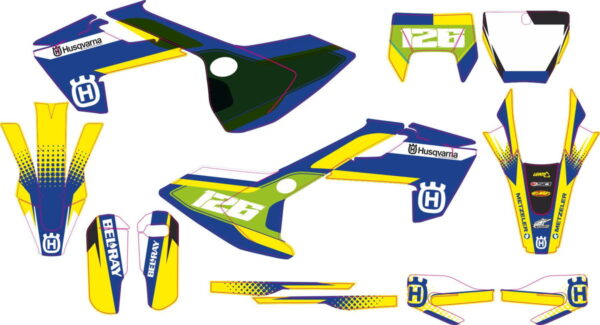 Decals for HUSQVARNA TC-FC-125-250-450 2016-2017 ENDURO-2017-HITACHI-21