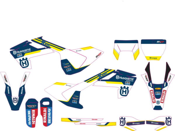 Decals for HUSQVARNA TC-FC-125-250-450 2016-2017 ENDURO-2017-NUEVO