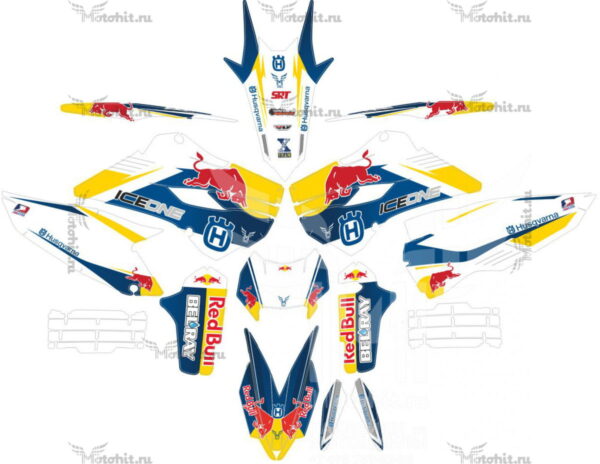 Decals for HUSQVARNA TC 125-250 FC 250-350-450 2014-2015 Husq