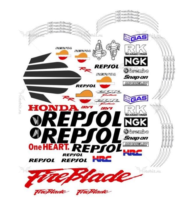 Decals for CBR cadavre