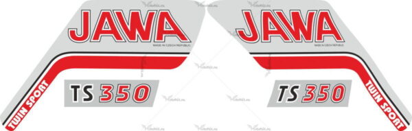 Decals for JAWA TS-350