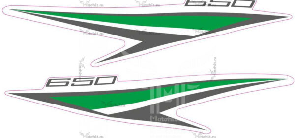 Decals for Kawasaki Ninja-650 2017