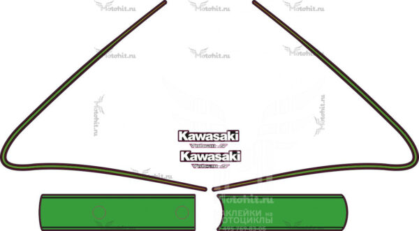 Decals for Kawasaki Vulcan-S 650 2017