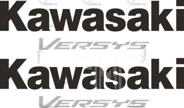 Decals for Kawasaki KLE 650 FFF 2016