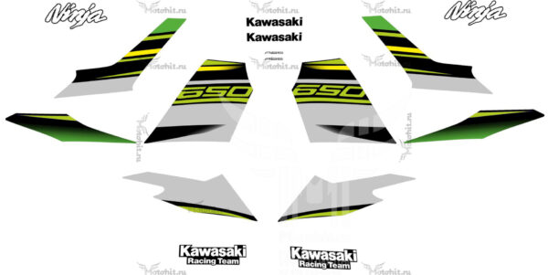 Decals for KAWASAKI NINJA-650 2017