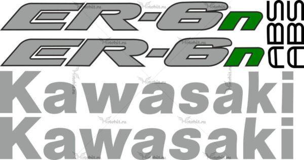 Decals for Kawasaki ER-6N