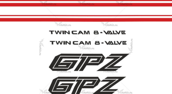 Decals for Kawasaki GPZ